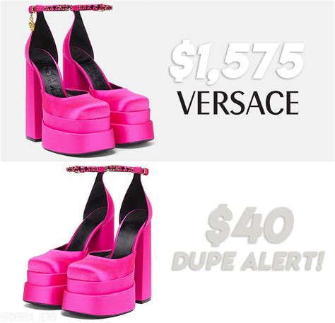 versace aevitas platform dupe|versace heels dupe.